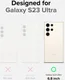 Ringke Onyx Samsung Galaxy S23 Ultra Hoesje TPU Back Cover Groen afbeelding 13