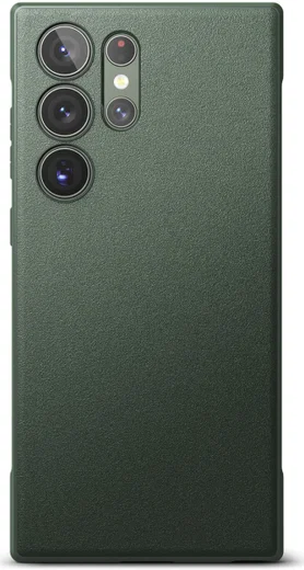 Ringke Onyx Samsung Galaxy S23 Ultra Hoesje TPU Back Cover Groen afbeelding 2