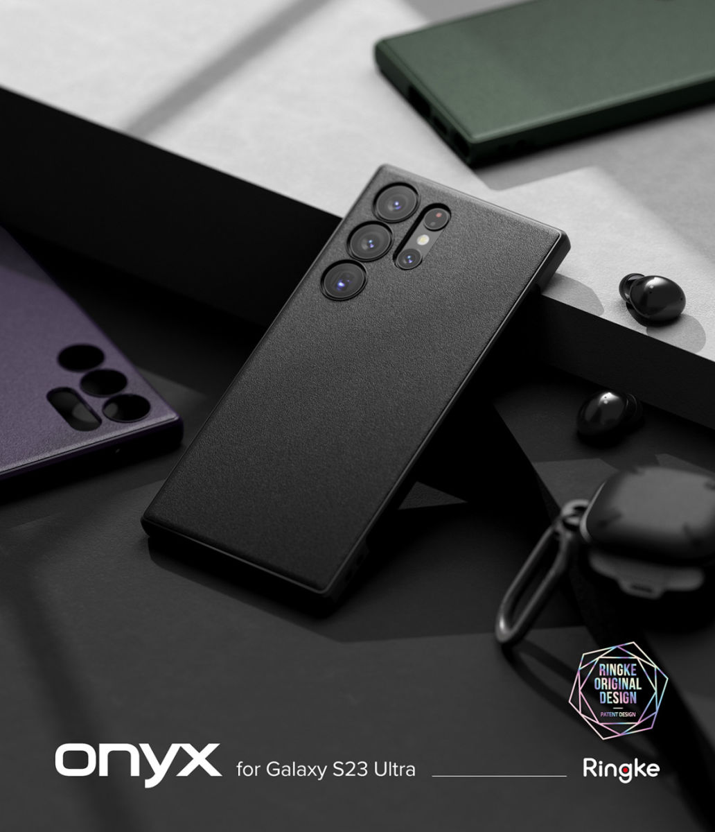 Ringke Onyx Samsung Galaxy S23 Ultra Hoesje TPU Back Cover Groen afbeelding 14
