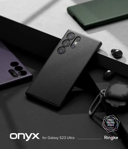 Ringke Onyx Samsung Galaxy S23 Ultra Hoesje TPU Back Cover Groen afbeelding 14