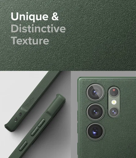 Ringke Onyx Samsung Galaxy S23 Ultra Hoesje TPU Back Cover Groen afbeelding 4