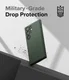Ringke Onyx Samsung Galaxy S23 Ultra Hoesje TPU Back Cover Groen afbeelding 3