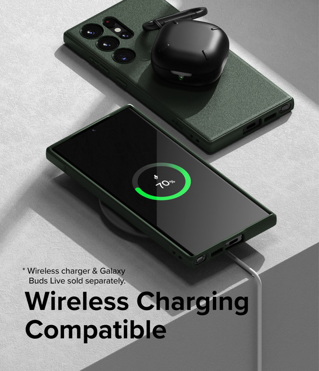 Ringke Onyx Samsung Galaxy S23 Ultra Hoesje TPU Back Cover Groen afbeelding 6