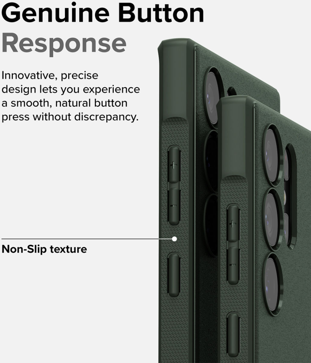Ringke Onyx Samsung Galaxy S23 Ultra Hoesje TPU Back Cover Groen afbeelding 7