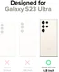 Ringke Air S Samsung Galaxy S23 Ultra Hoesje Flexibel TPU Beige afbeelding 14