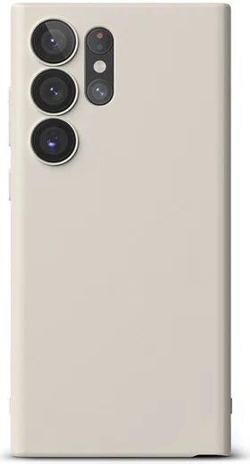 Ringke Air S Samsung Galaxy S23 Ultra Hoesje Flexibel TPU Beige afbeelding 2