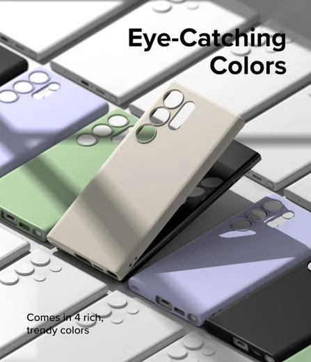 Ringke Air S Samsung Galaxy S23 Ultra Hoesje Flexibel TPU Beige afbeelding 7