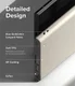 Ringke Air S Samsung Galaxy S23 Ultra Hoesje Flexibel TPU Beige afbeelding 8