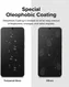 Ringke Samsung Galaxy S23 Screen Protector Tempered Glass 2-Pack 9H afbeelding 11