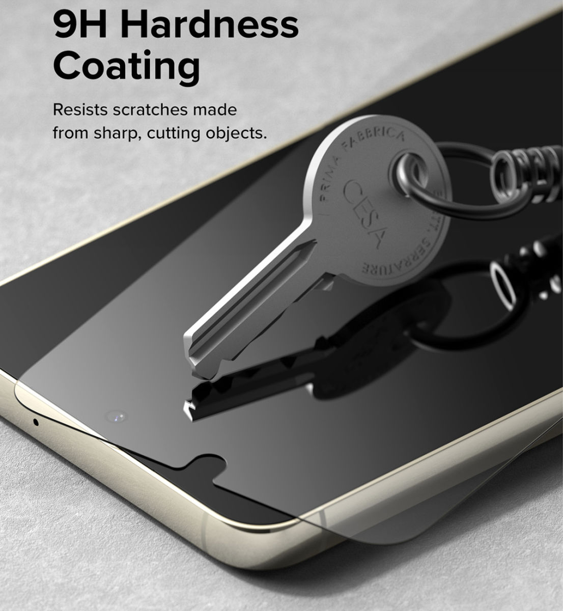 Ringke Samsung Galaxy S23 Screen Protector Tempered Glass 2-Pack 9H afbeelding 8