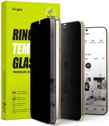 Ringke Samsung Galaxy S23 Screen Protector Privacy Tempered Glass afbeelding