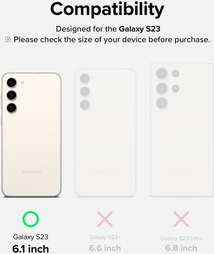 Ringke Samsung Galaxy S23 Screen Protector Privacy Tempered Glass afbeelding 17