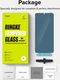 Ringke Samsung Galaxy S23 Screen Protector Privacy Tempered Glass afbeelding 14