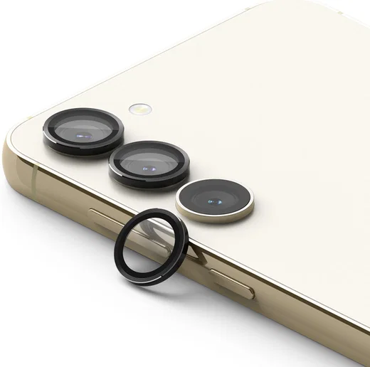 Ringke Frame Glass Samsung Galaxy S23 (Plus) Camera Protector Zwart afbeelding 1