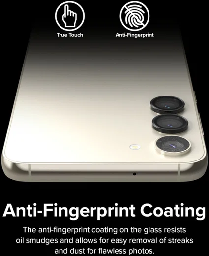 Ringke Frame Glass Samsung Galaxy S23 (Plus) Camera Protector Zwart afbeelding 8