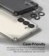 Ringke Frame Glass Samsung Galaxy S23 (Plus) Camera Protector Zwart afbeelding 9