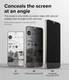 Ringke Samsung Galaxy S23 Plus Screen Protector Privacy Tempered Glass afbeelding 5