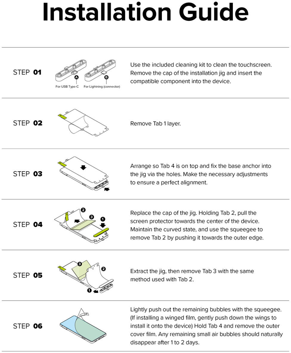 Ringke Dual Easy Wing Privacy Samsung Galaxy S23 Ultra Screen Protector afbeelding 16