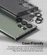 Ringke Frame Glass Samsung Galaxy S23 Ultra Camera Protector Zwart afbeelding 9