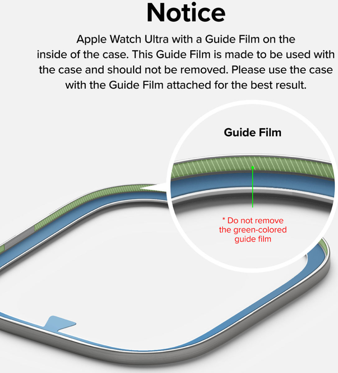 Ringke - Apple Watch Ultra/Ultra 2 Bezel Styling Goud + Tempered Glass afbeelding 14