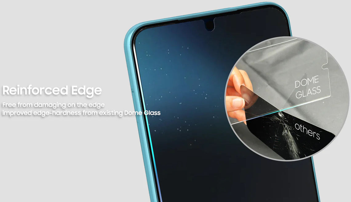 Whitestone Dome Glass Samsung Galaxy S23 Screen Protector (2-Pack) afbeelding 7