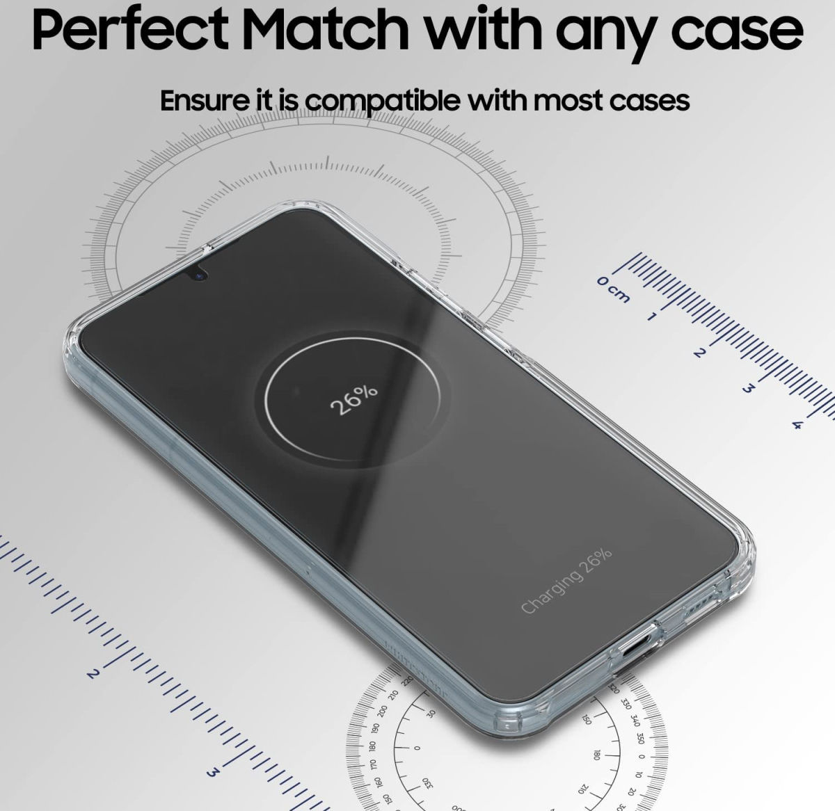 Whitestone Dome Glass Samsung Galaxy S23 Screen Protector (2-Pack) afbeelding 6