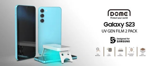 Whitestone Samsung Galaxy S23 Screen Protector UV PET 2-Pack afbeelding 7