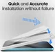 Whitestone EZ Glass Samsung Galaxy S23 Screen Protector (3-Pack) afbeelding 2