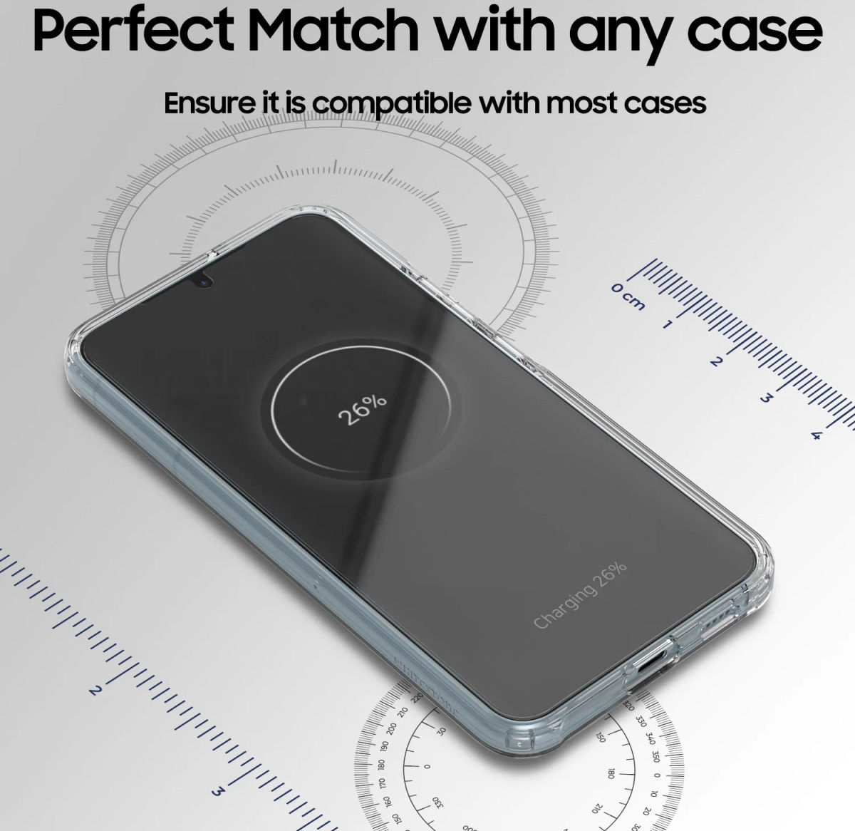 Whitestone Dome Glass Samsung Galaxy S23 Plus Screen Protector 2-Pack afbeelding 6