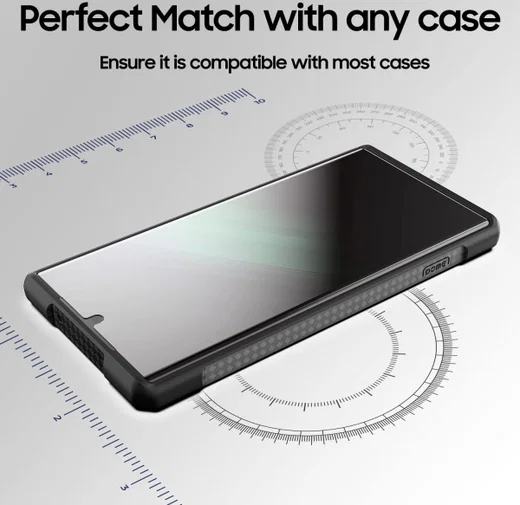 Whitestone Dome Glass Samsung Galaxy S23 Ultra Screen Protector 2-Pack afbeelding 6
