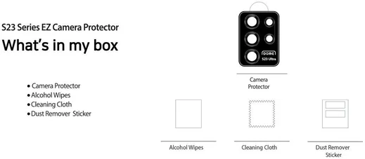 Whitestone Camera EZ Samsung Galaxy S23 Ultra Camera Protector afbeelding 10