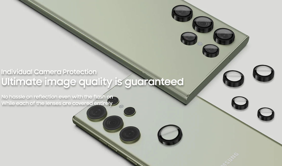 Whitestone Camera EZ Samsung Galaxy S23 Ultra Camera Protector afbeelding 7