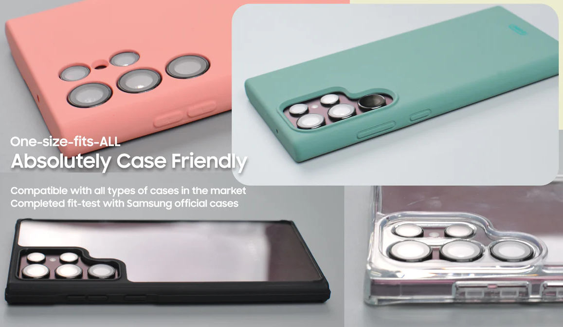 Whitestone Camera EZ Samsung Galaxy S23 Ultra Camera Protector afbeelding 9