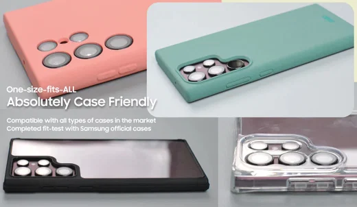 Whitestone Camera EZ Samsung Galaxy S23 Ultra Camera Protector afbeelding 9