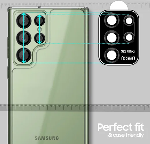 Whitestone Camera EZ Samsung Galaxy S23 Ultra Camera Protector afbeelding 6