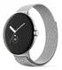 Google Pixel Watch / Watch 2 Milanees Bandje - Magnetisch Sluiting - Zilver afbeelding 1