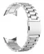 Google Pixel Watch / Watch 2 Bandje Roestvrij Staal Schakels Zilver afbeelding 2
