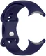 Google Pixel Watch / Watch 2 Bandje Siliconen Drukknoop Sluiting Blauw afbeelding 2