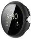 Google Pixel Watch / Watch 2 Hoesje Bumper Tempered Glass Zwart afbeelding 5