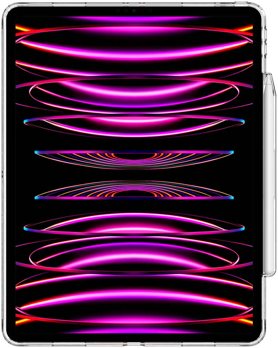 Spigen Air Skin Hybrid S iPad Pro 12.9 (2021/2022) Hoes Transparant afbeelding 13