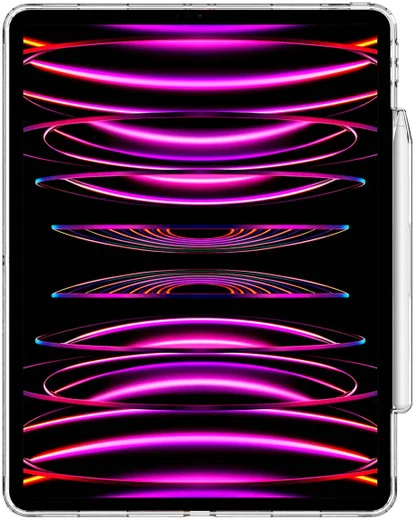 Spigen Air Skin Hybrid S iPad Pro 12.9 (2021/2022) Hoes Transparant afbeelding 13
