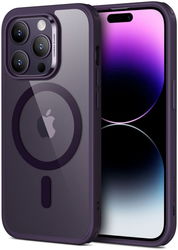 ESR Classic Hybrid HaloLock iPhone 14 Pro Hoesje MagSafe Paars afbeelding