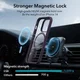 ESR Classic Hybrid HaloLock iPhone 14 Pro Hoesje MagSafe Paars afbeelding 3