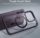 ESR Classic Hybrid HaloLock iPhone 14 Pro Hoesje MagSafe Paars afbeelding 5