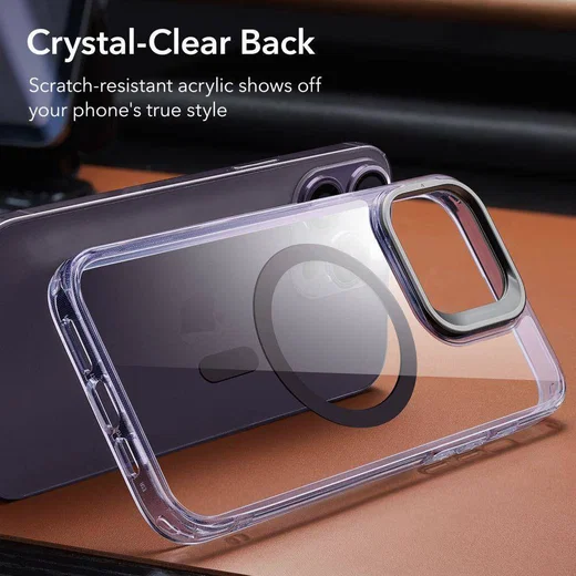ESR Classic Kickstand Apple iPhone 14 Pro Max Hoesje MagSafe Paars afbeelding 6