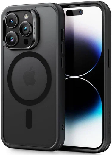 ESR Classic Hybrid iPhone 14 Pro Max Hoesje MagSafe Matte Zwart afbeelding 1
