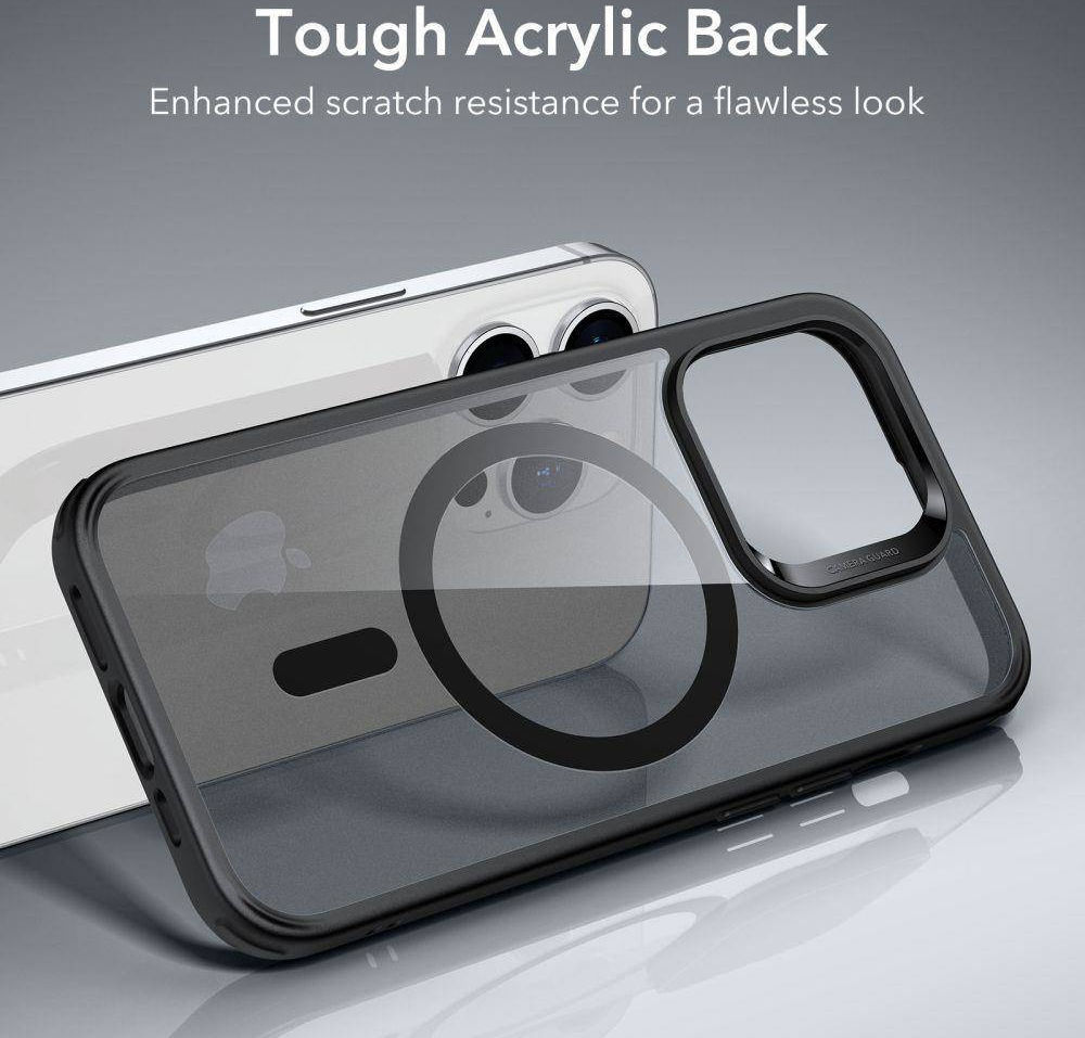 ESR Classic Hybrid iPhone 14 Pro Max Hoesje MagSafe Matte Zwart afbeelding 5