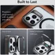 ESR Classic Kickstand Apple iPhone 14 Pro Max Hoesje MagSafe Zwart afbeelding 2