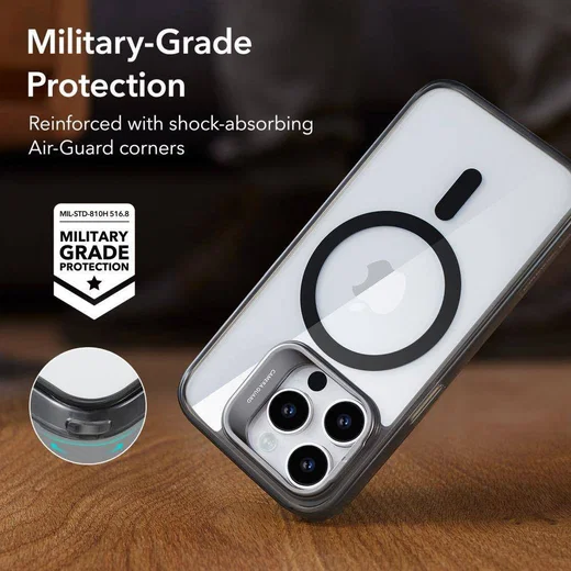 ESR Classic Kickstand Apple iPhone 14 Pro Max Hoesje MagSafe Zwart afbeelding 5