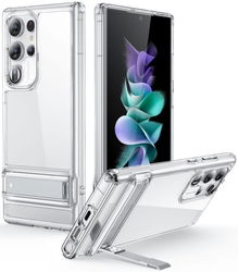 ESR Air Shield Boost Samsung Galaxy S23 Ultra Hoesje Stand Transparant afbeelding